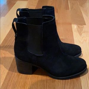 Sam Edelman Faux Suede Ankle Boots